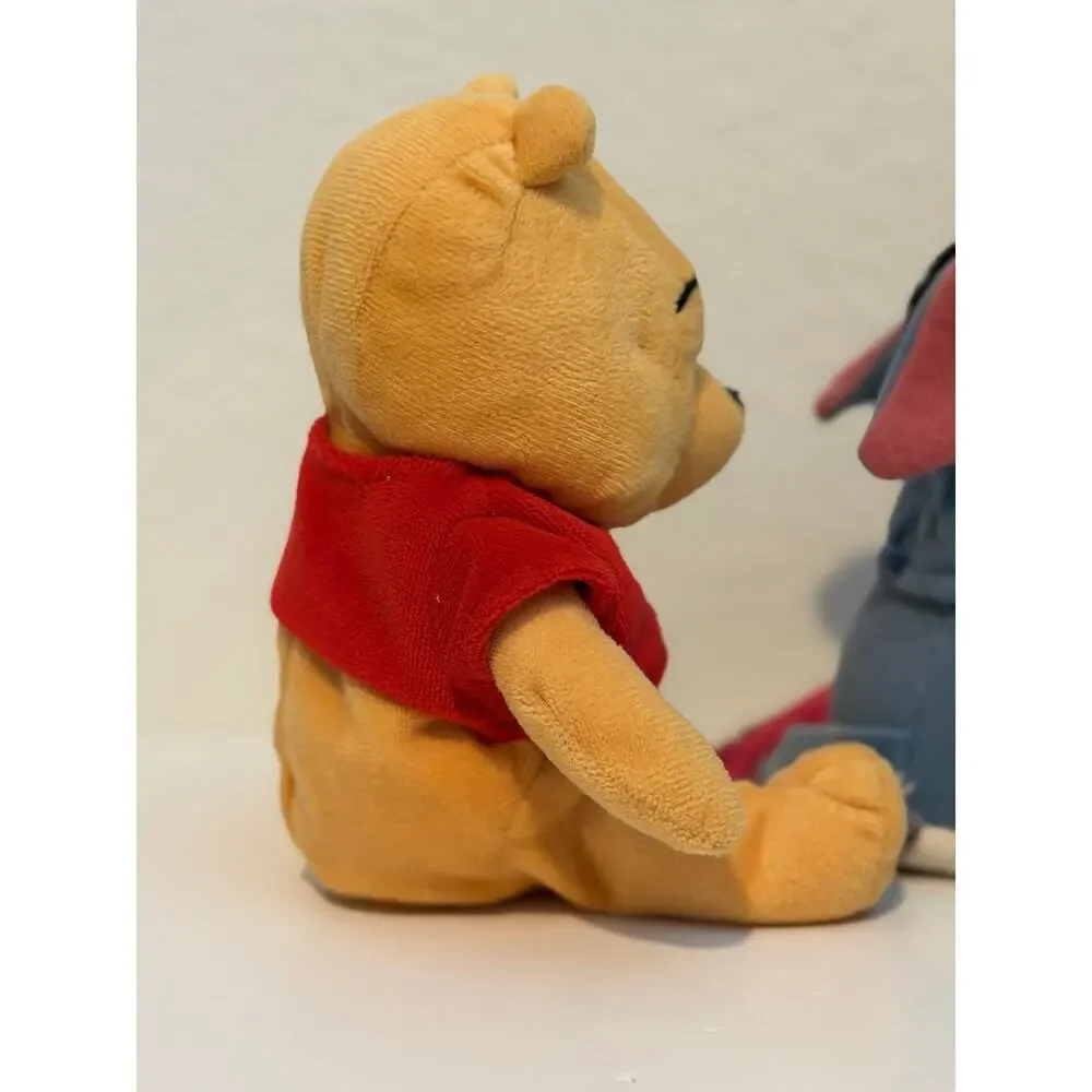Winnie the Pooh & Eeyore 1996 Plushies lot of 2 EUC